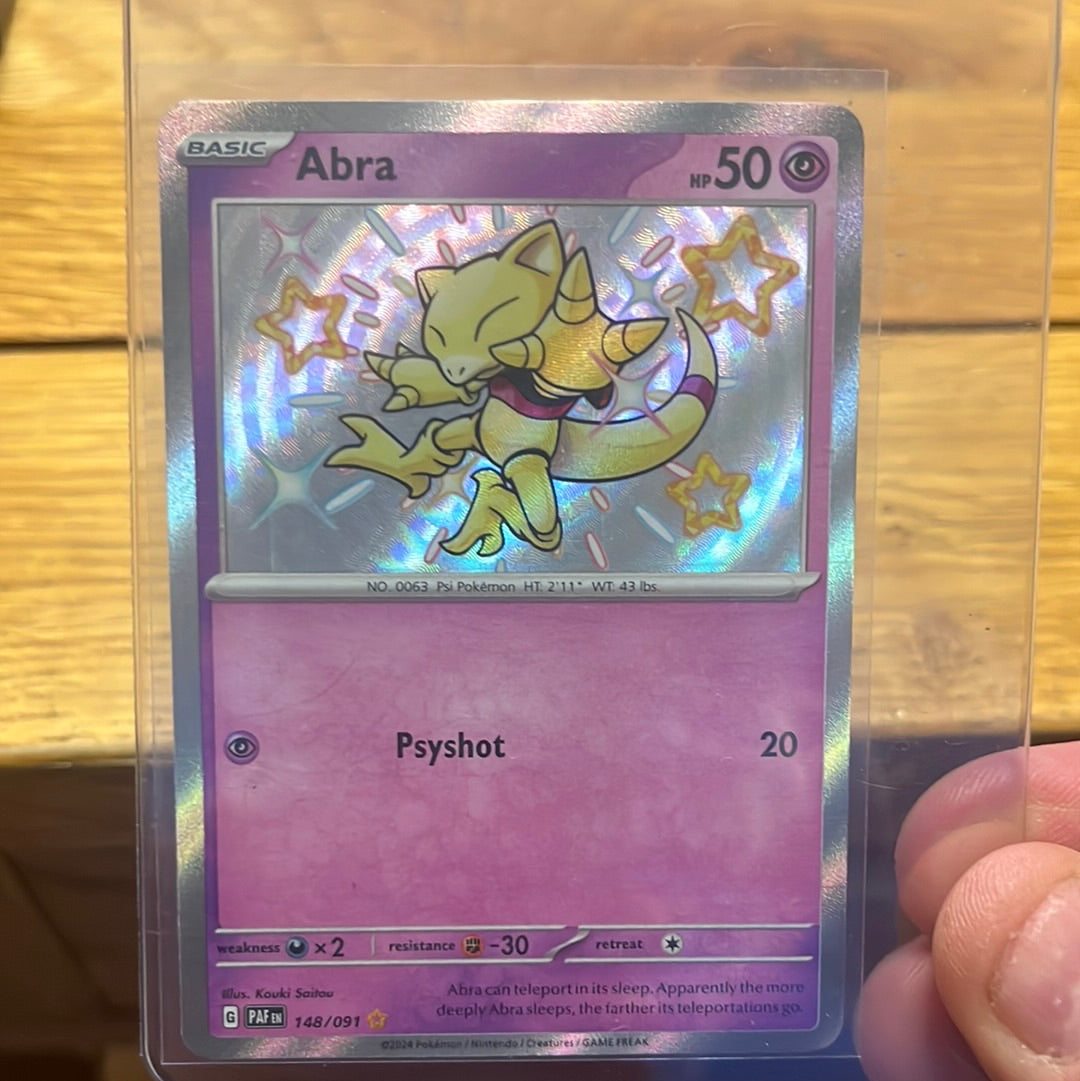 Paldean Fates: Abra #148 Paldean Fates: Abra #148